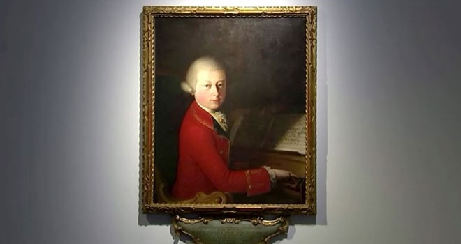 Mozart'ın çocukluk portresine rekor fiyat
