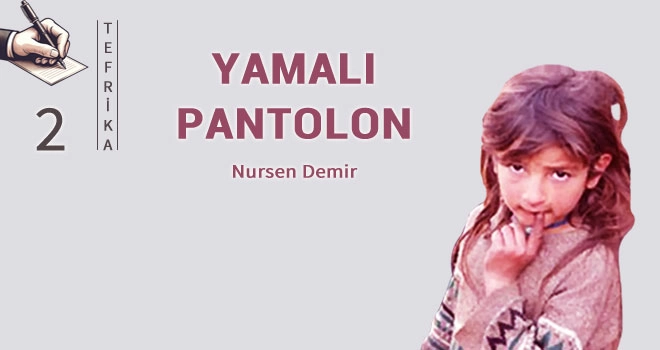 Yamalı pantolon